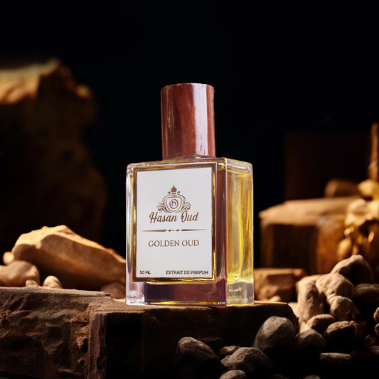 Golden Oud Premium Fragrances By Hasanoud Pure Perfume 50ml